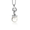 Zilveren hanger parel ZIH1062 Zinzi
