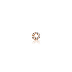 MY iMenso jiving ring roséverguld met zirkonia 5 Mm