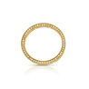 Vergulde jiver ring 25 mm met zirkonia MY iMenso 280092