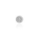 Witte kristal insignia 14 mm MY iMenso 14-0478