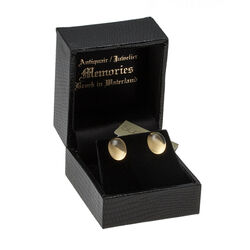 Gouden oorbellen citroen quartz