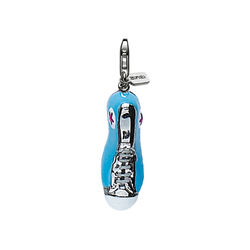 Zinzi charms gymp blauw emaille Ch50