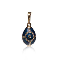Tsars Collection ei hanger blauw emaille F052db
