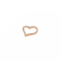 Roséverguld asymmetrisch hart MY iMenso Jiving 280113