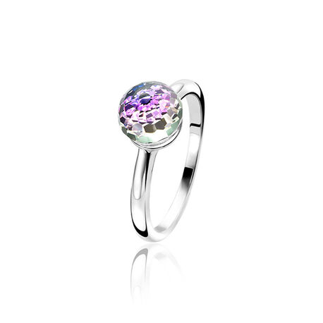 Zilveren ring multicolor kristal ZIR1069p Zinzi