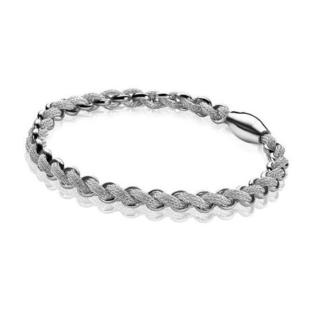 ZINZI gevlochten armband ZIA1091