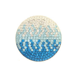wit blauwe Swarovski insignia 33mm 330841 MY iMenso