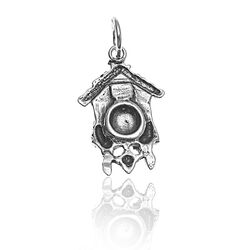 Giovanni Raspini zilveren bedel Koekoeksklok