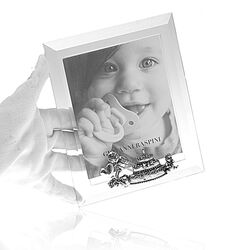 Zilver fotolijst verjaardag kind