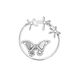 MY iMenso insignia vlinder met bloem 33-1137