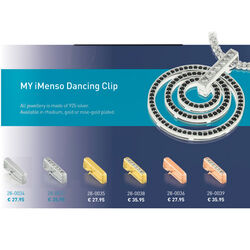 Zilver clip voor jivers MY iMenso 28-0034