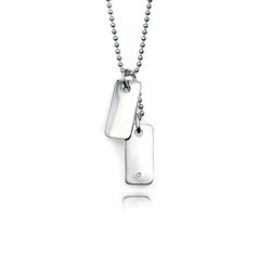 D For Diamond collier met dogtags
