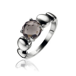 Zinzi ring Smokey grijze zirkonia ZIR1145Z