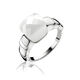 Zinzi zilveren ring ijswit ZIR1110