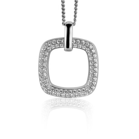 vierkante hanger zirkonia zih1158 zinzi