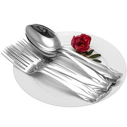 6 zilveren dinercouverts art deco