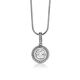 rond zilver hangertje met zirkonia zih1187 zinzi