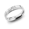 Boccia titanium ring met briljant
