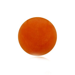 MY iMenso 33mm Oranje Jade Edelsteen 331214