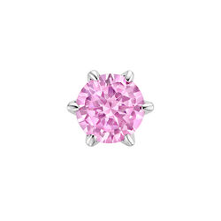 Middensteen roze CZ voor Elegance ring 281003