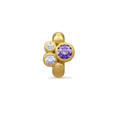 Sweet Dreams bedel verguld zilver paars Endless 51306-1