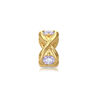 Endless vergulde charm Infinity Ocean paars