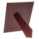 Fotolijst 24x18 verzilverd met houten achterkant