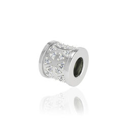 Zilver bedel White Lunar Love Endless 3230