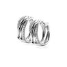 zilver creolen met zirkonia zio1243 Zinzi