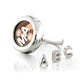 Zilveren jiving ring met jiver letters MY iMenso