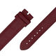 Rood bruin leren horlogeband Marsala 124-76 MY iMenso Quart horlogesz
