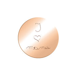 MY iMenso rosévergulde munt I Love Mama 33mm