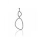 Zilver hanger met zirkonia zih1245z Zinzi