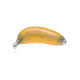 miniatuur zilveren banaan met geel emaille van Saturno