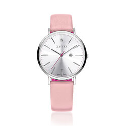 Zinzi Retro horloge zacht roze band Ziw402r