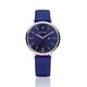 Donkerblauw Zinzi Retro horloge 