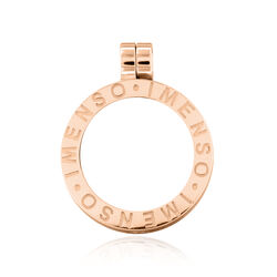 roséverguld medaillon Kiss Lock 24-0053-2 MY iMenso