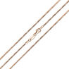 Rosé plated zilveren slangencollier 50 cm MY iMenso