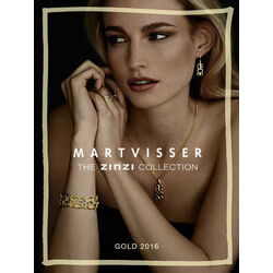 Gouden hanger ZINZI Mart Visser