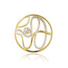MY iMenso cover verguld Swirl Flower 33-1295