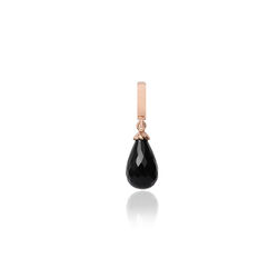 Christina charms of creoolhanger rosé met onyx