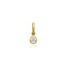 Verguld zilver hanger wit zirkonia Julie Sandlau