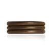 army bruin leren wikkelarmband Christina 601-70 