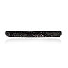 zwart leren armband Christina black silver