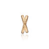 Christina vergulde double charm snake it