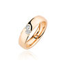rosegouden ring briljanten