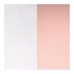 Les Georgettes 25 mm leertje grijs en licht roze