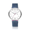 Jeans blauw Zinzi horloge Retro
