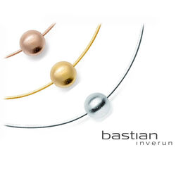 Verguld zilver bol schuifhanger Bastian Inverun