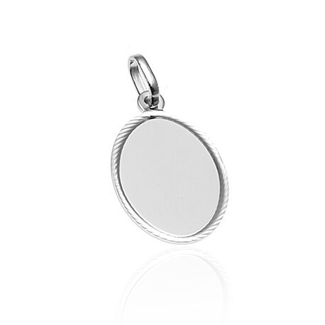 Ovaal zilveren graveerplaatje